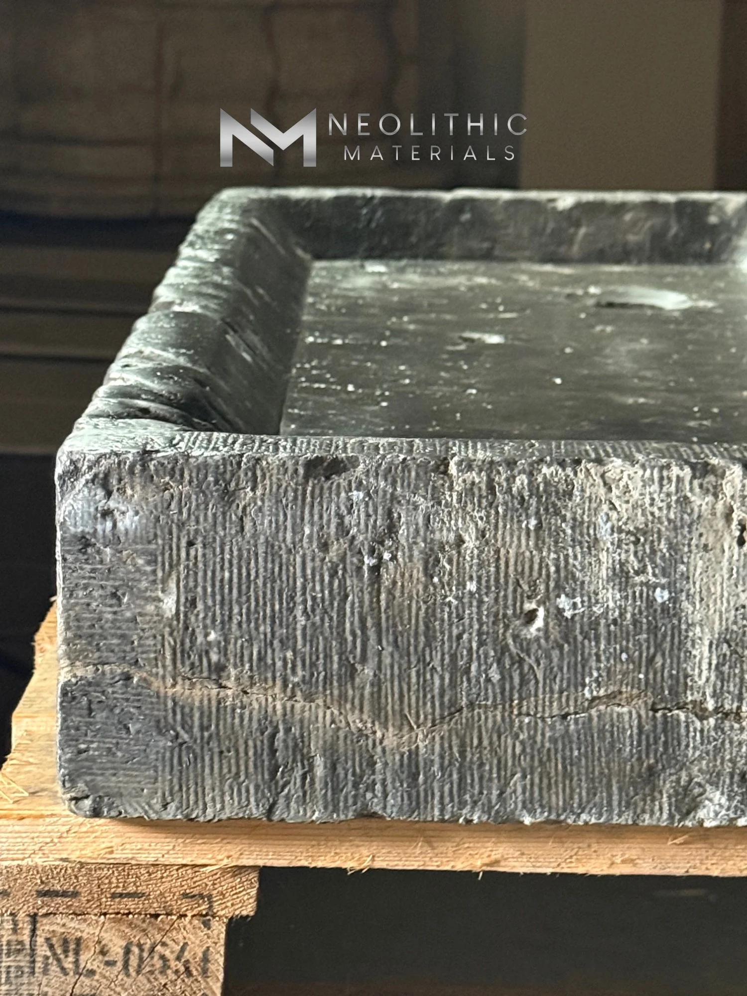 Antique Belgian Bluestone Sink - Image 3